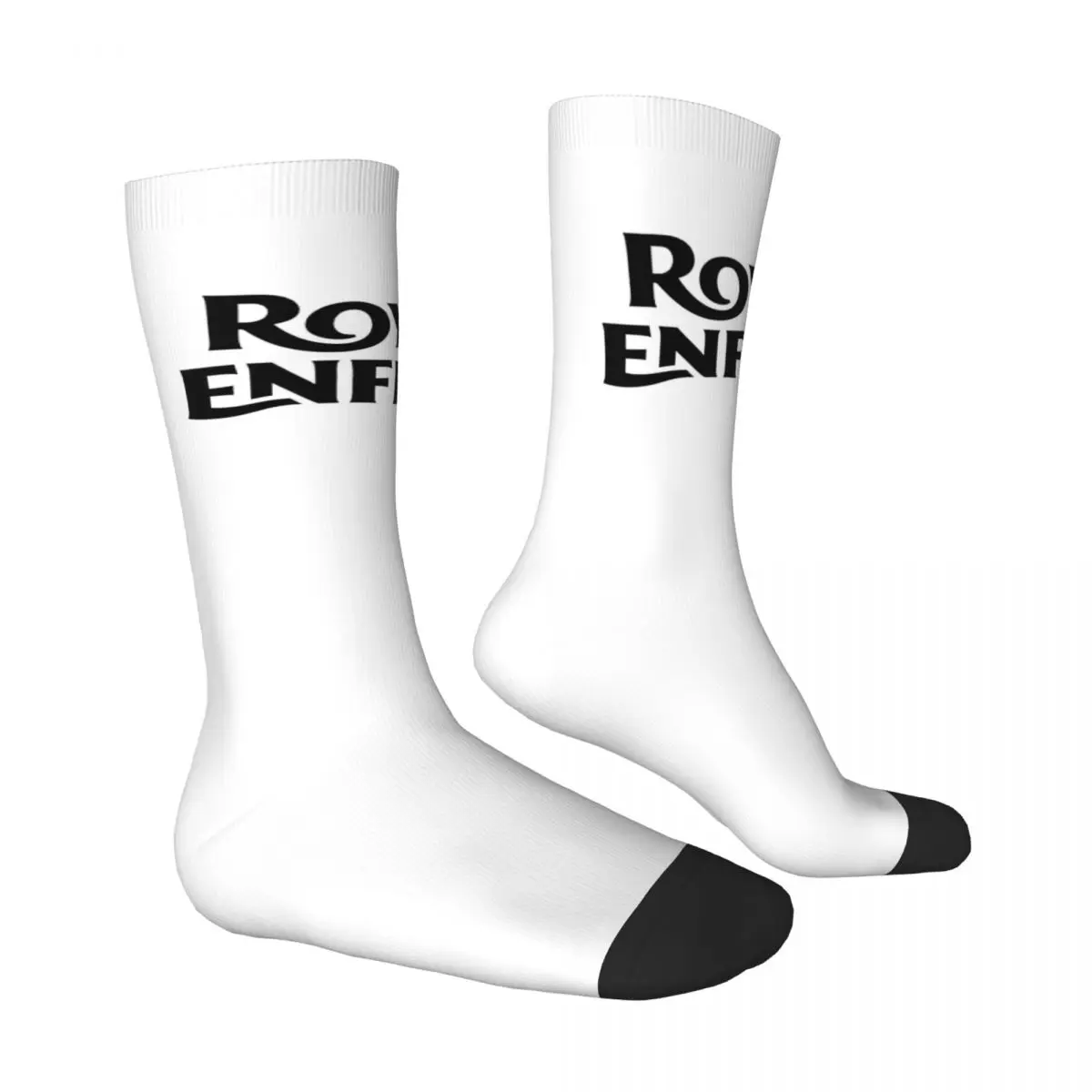 Adults Men Socks Royals Enfields logo Stockings Winter Korean Comfortable Socks Custom Climbing Anti-Slip Socks