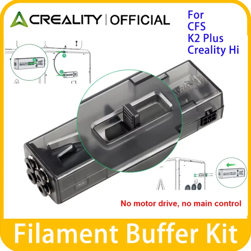 

Комплект буфера нити Creality для системы нити с автоматической подачей CFS, K2 Plus, K2P Combo, оригинальные детали 3D-принтера Creality Hi