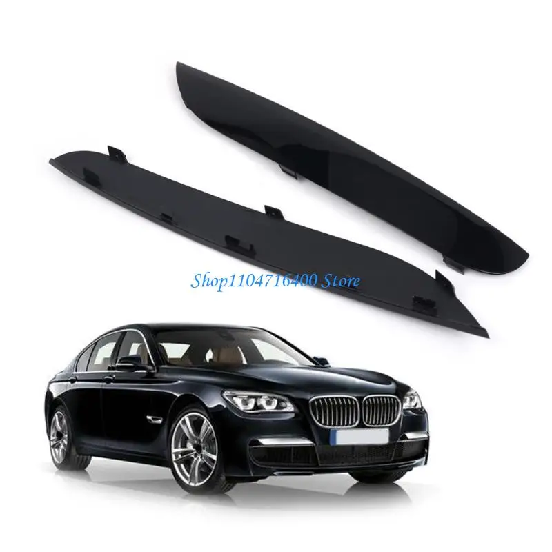 

y1gd Front Bumper Trim Left Right Open Grill Decoration Suitable for F01 F02 51118047727 51118047728 51118099323 51118099324