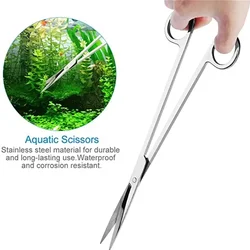 Tweezers Scissor Aquatic Aquarium Stainless Maintenance Steel Plants Tool Set Tools For Tank Aquascaping