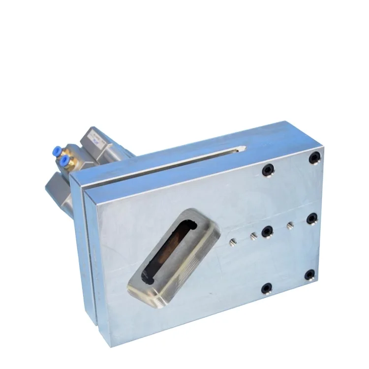 

Pneumatic 80X20mm D Punch Handle Hole Punch For PE Plastic Bag Making Machines