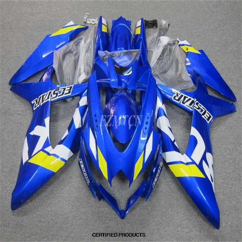 

New Fairing kit for SUZUKI K8 GSXR 600 700 2008 2009 2010 ABS plastic GSXR600 GSXR750 08 09 10 motorcycle shell