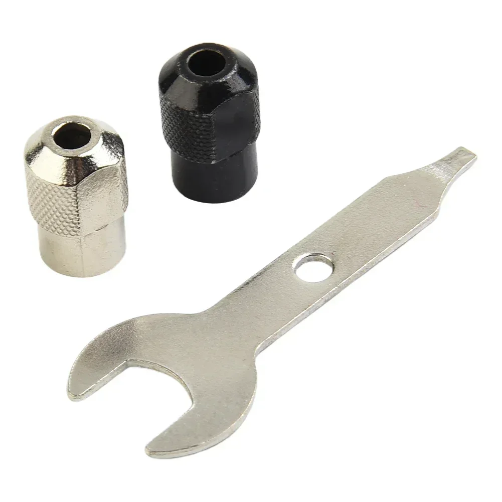 Wrench Screw Cap Zinc Alloy 3pcs/set M7 M8x0.75 Electric Chuck Metric Thread Rotary Tool Accessories Brand New
