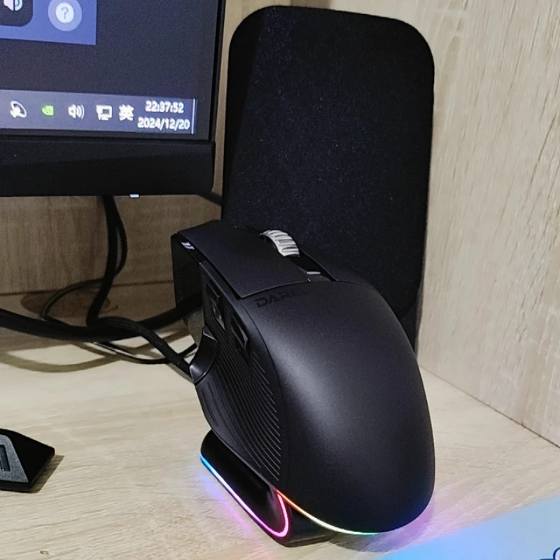 DAREU A980pro Mouse Custom E-sports Game Specific Tri-mode Wireless 2.4G Bluetooth Magnesium Alloy PAWP3950 12000dpi Mouse Game