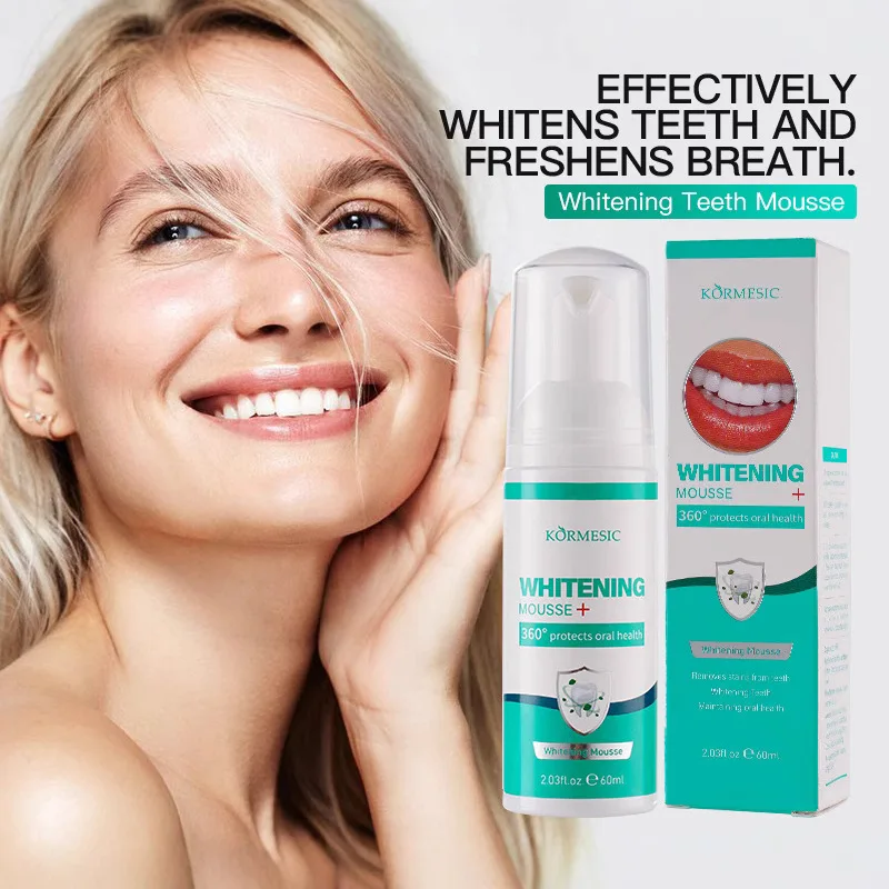 Frischer Atem Mundspray Zahnaufhellung Mousse Probiotika Effektive dauerhafte schlechte Zahnpasta Frische