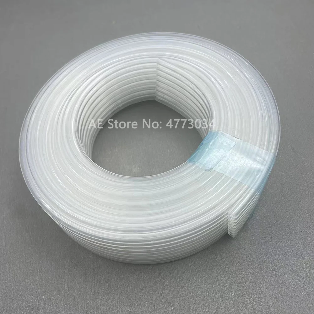 5M 8 lines eight ways transparen ink tube for large format inkjet solvent water printer ink pipe hose 3*2mm 4*3mm 5*3mm 6*4mm