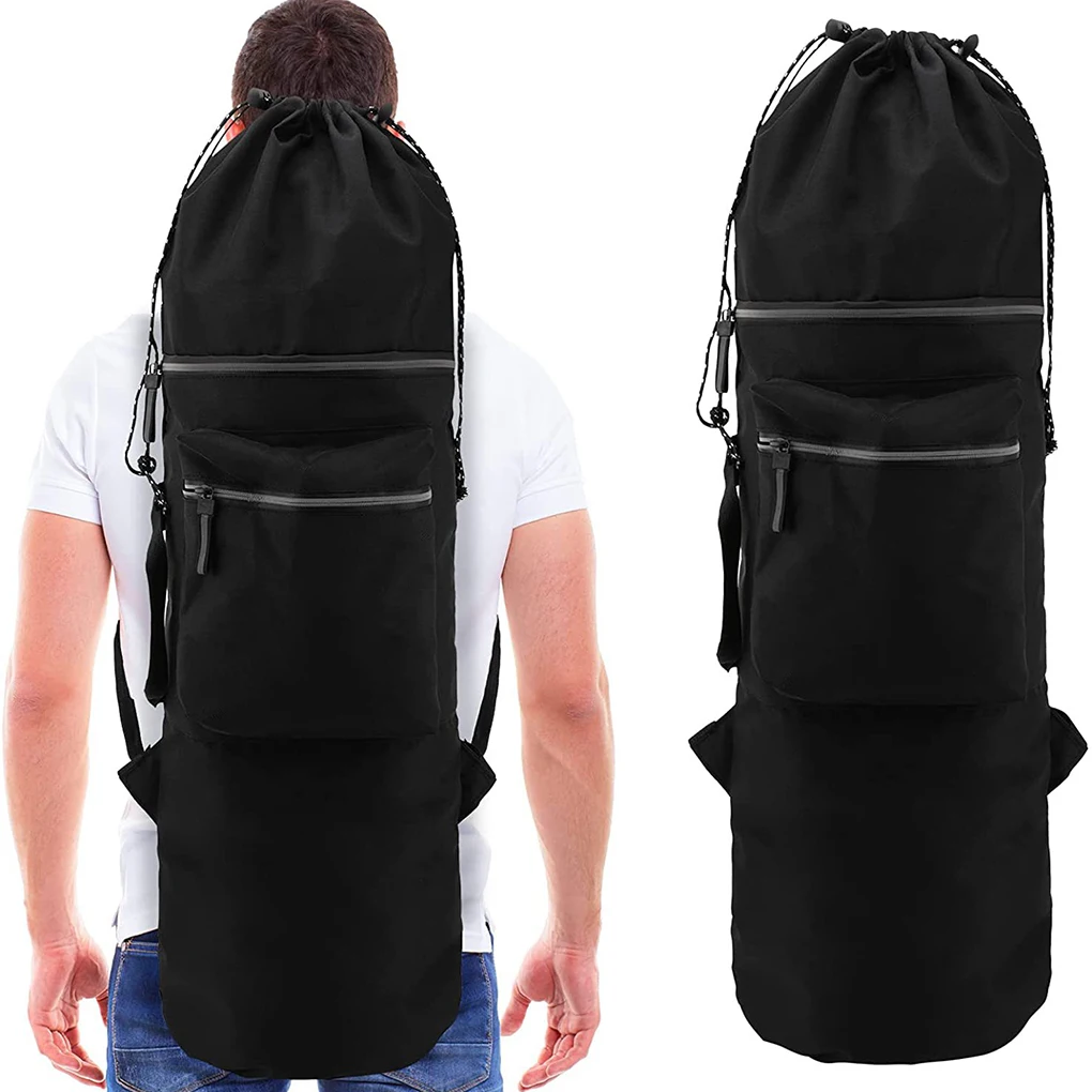 Skateboard Bag Camping Traveling Adjustable Foldable Skate Board Pouches Oxford Cloth Backpack Outdoor Equipment