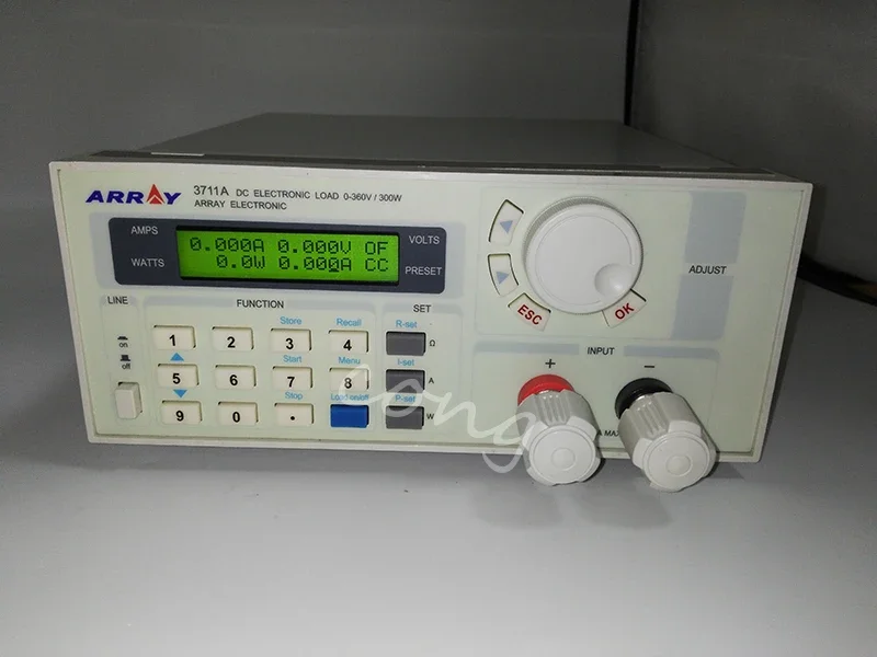 Array 3711A USB Программируемая электронная нагрузка постоянного тока 360 В/30 А/300 Вт