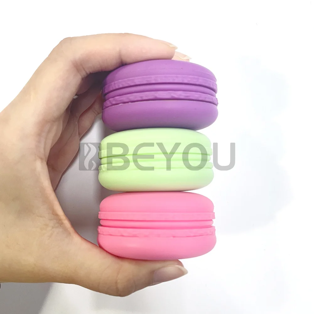 10ML Silicone Storage Box Food Grade Non Stick Case Wax Cream Balm Salt Spices Herb Colorful Large Capacity Container Customize