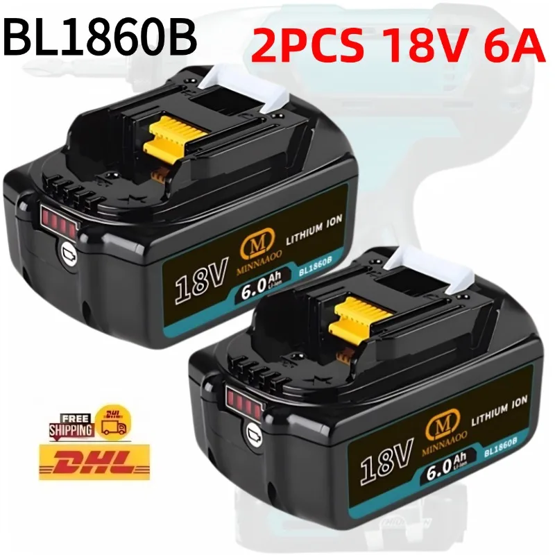 

Original NEW Lithium-ion Cell Suitable Battery 18V Rechargeable Battery For Makita Power Tool BL1860 BL1830 LXT400
