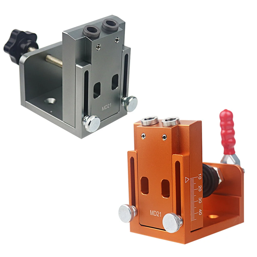 

(Approx.)88*64*99mm/3.46*2.52*3.9 In Drill Bushing Versatile Drill Guide For Woodworking Angle Hole Punch Convenient Assembly