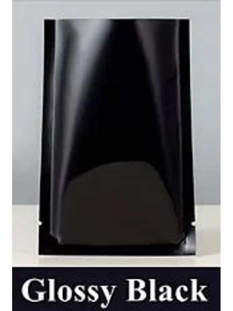300 szt. Torebek z folii aluminiowej z otwartym górnym krawędziem do samodzielnego nadruku logo, na matcha, kakao, herbatę, kawę przelewową, cukier, czekoladę, zgrzewane, do przechowywania. — zdjęcie 2