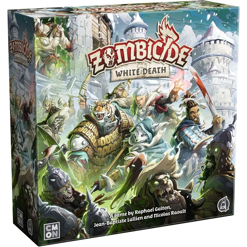 

CMON Zombicide White Death Board Game - Cooperative Strategy Game with Tabletop Miniatures,Ages 14+, 1-6 Players,1 Hour Playtime