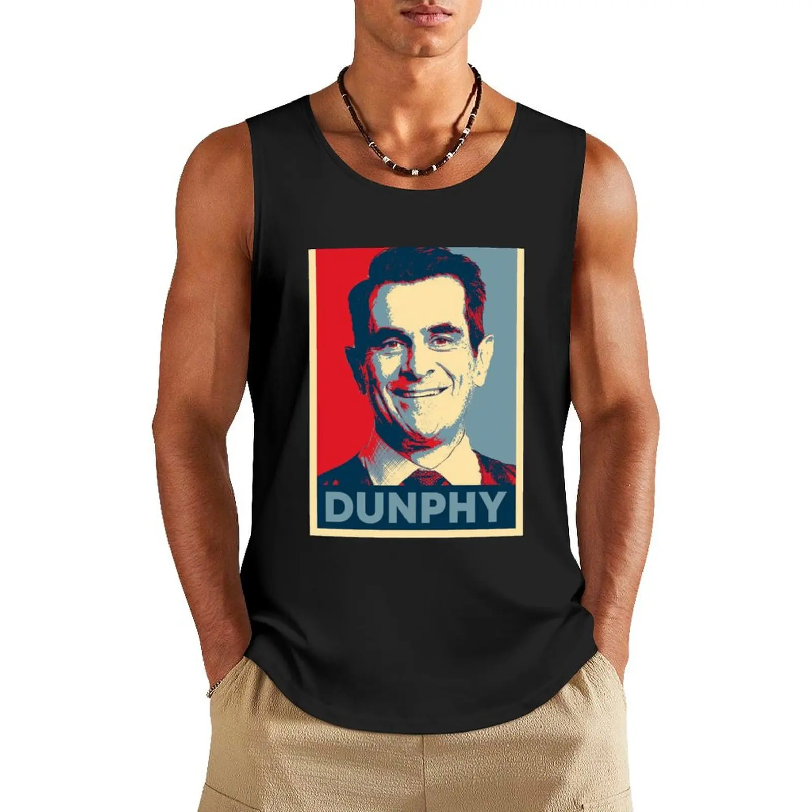 Phil Dunphy Hope Tank Top t shirt gym men