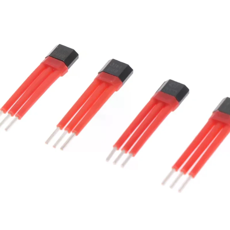 10Pcs Electric Motor Hall Sensor 3144 41F 43F 413 13A A44E Hall Element Switch With High Temp Insulation Sleeve For Electrocar