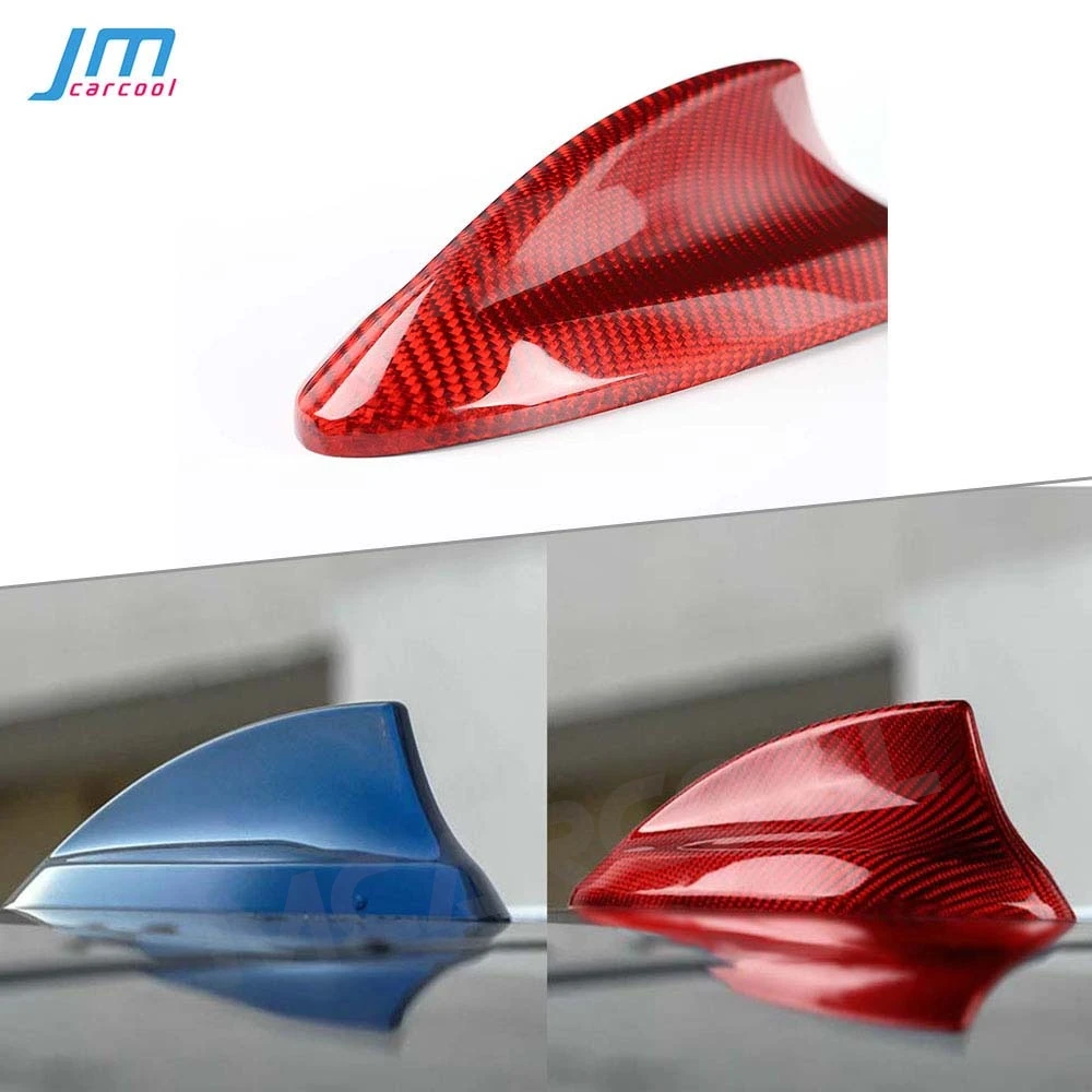 Dry Carbon Fiber For BMW F20 F21 F45 F46 X1 F48 F49 X5 F15 X6 F16 X4 F26 X5M F85 X6M F86 Shark Fin Antenna Covers