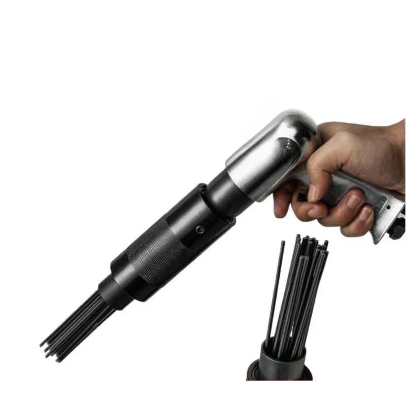 Powerful pneumatic derusting machine 190 Powerful 150 needle impact air shovel for derusting Air hammer welding slag