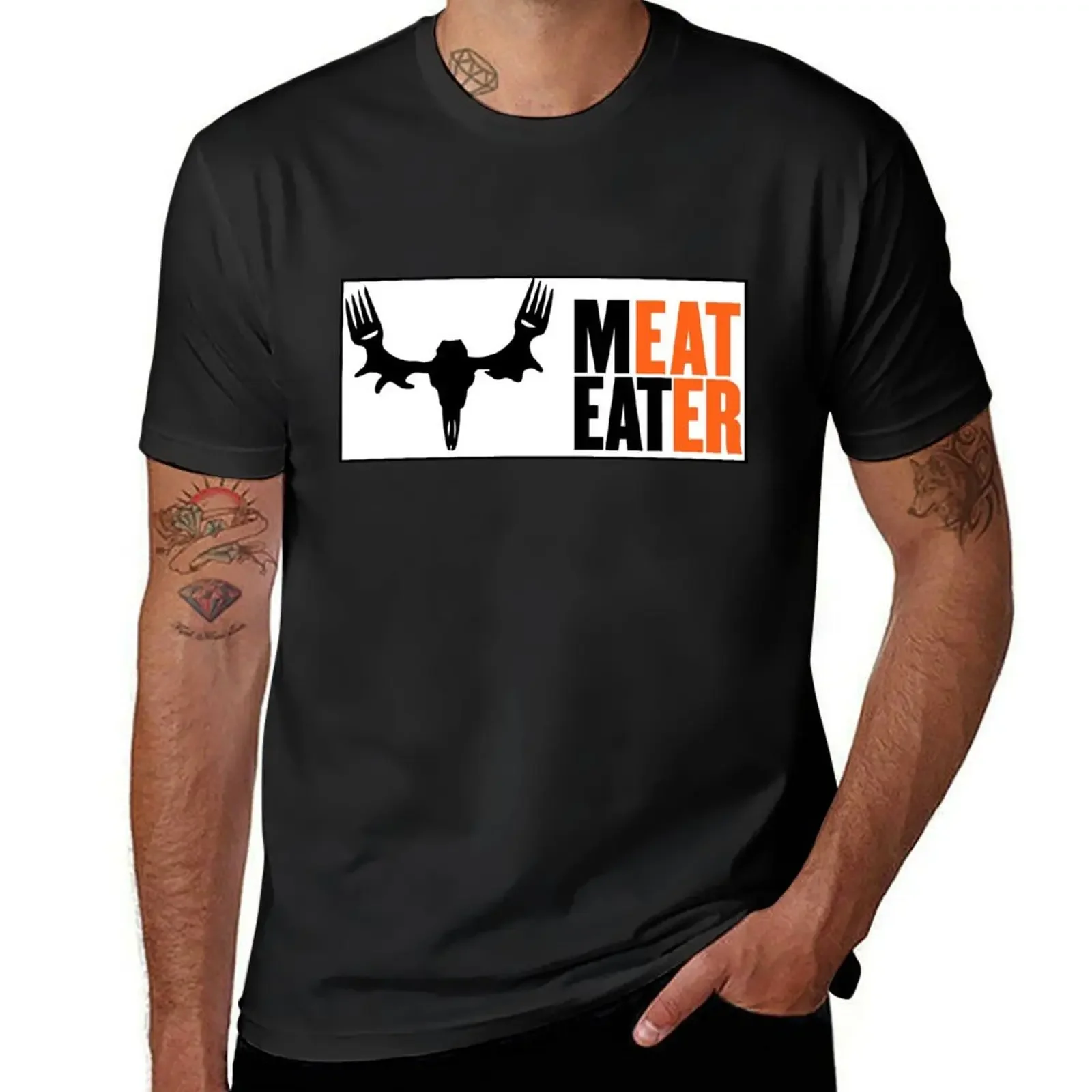 Meat Eater T-Shirt Short sleeve tee custom shirt mens designer t shirt