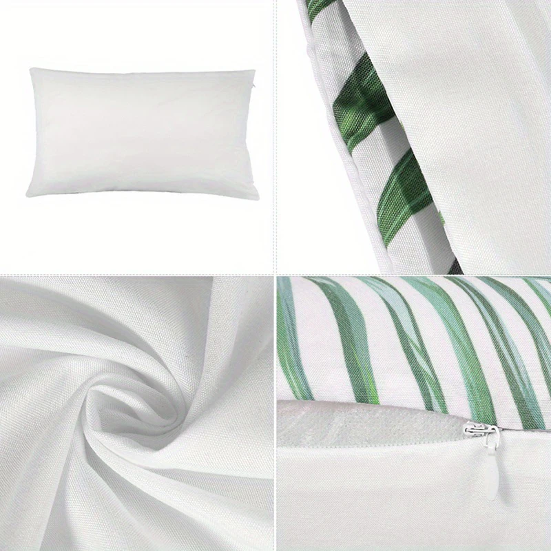 Home Decor Modern Black and White Stripe Pillow Suitable For Sofa Bedroom Car Pillow Cover Cushion Rectangular Back Cushion - view 6