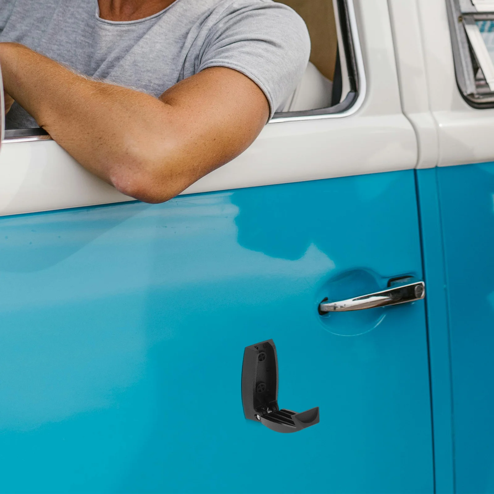 

2Pcs Rv Door Catch Sturdy Plastic Camper Baggage Holder Universal Rv Trailer Door Retaining Tool Rust Resistant