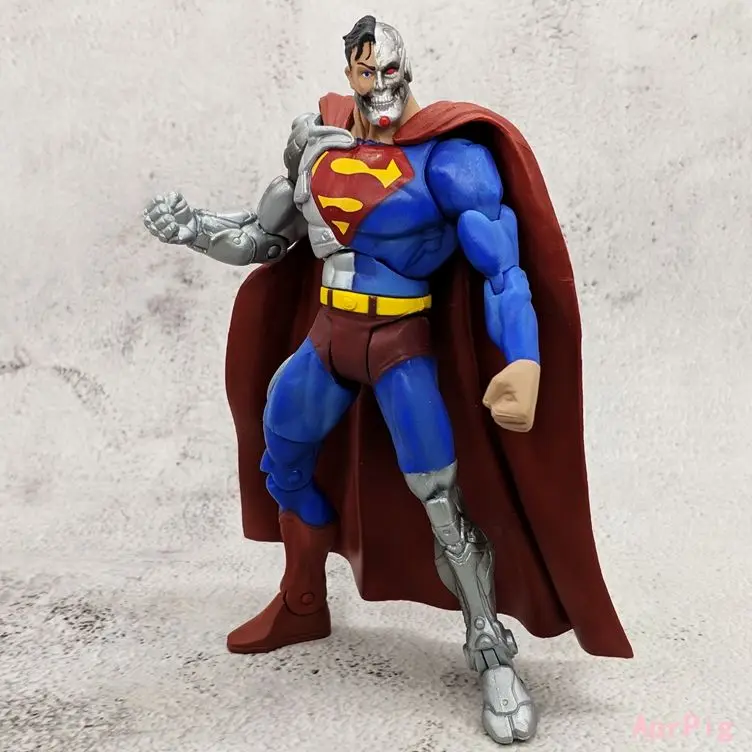 16cm Dc Justice League Batman V Superman Hand Action Flash Green Lantern Action Figure Toy Decoration Cyborg Superman Figure