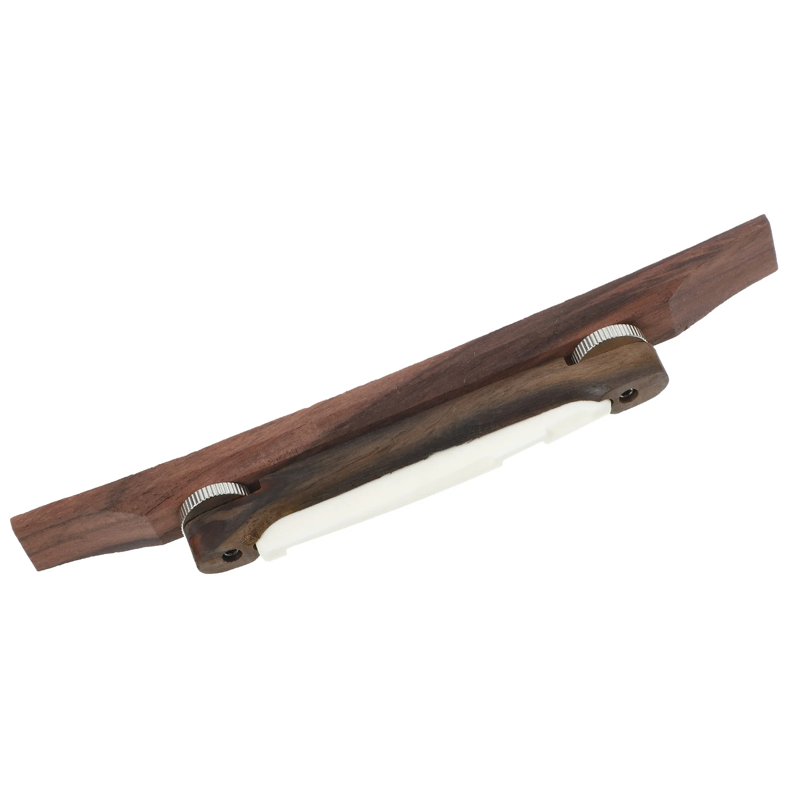 

Rosewood Bridge 15.6Cm Height Adjustable Angled Design For Jazz Guitar Bone Saddle Luthier Part Guitar Parts