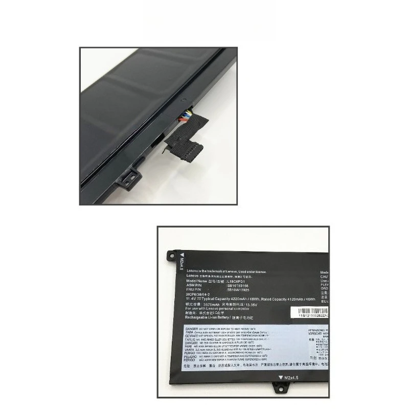 لينوفو ثينك باد X13 Gen 1 X390 X395 L18C6PD1 بطارية الكمبيوتر المحمول تعطي لوحة الماوس