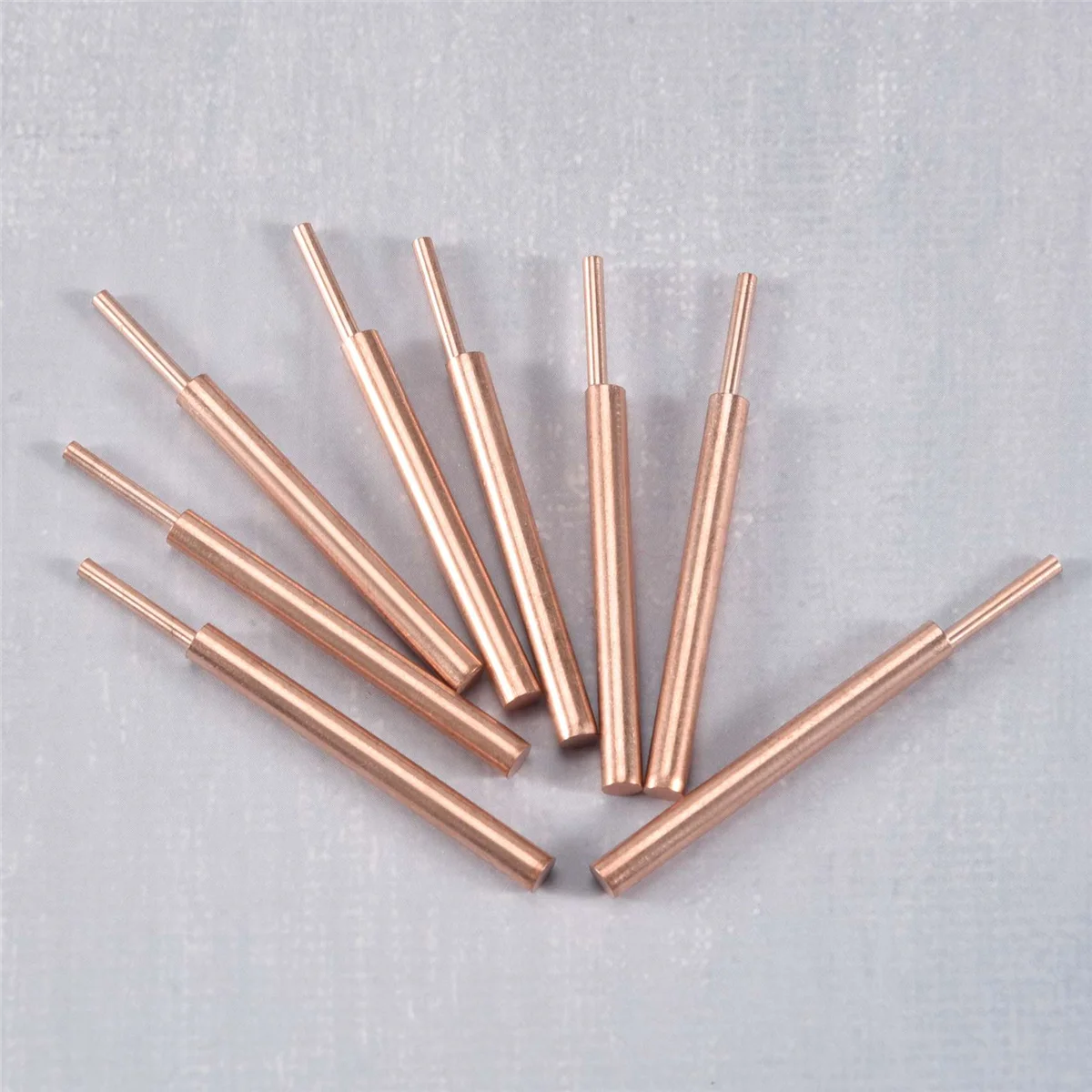 AA91 8 pièces aiguille de soudage oxyde d'aluminium 3mm tige excentrique Machine à souder stylo de soudage brasage batterie plaque de Nickel