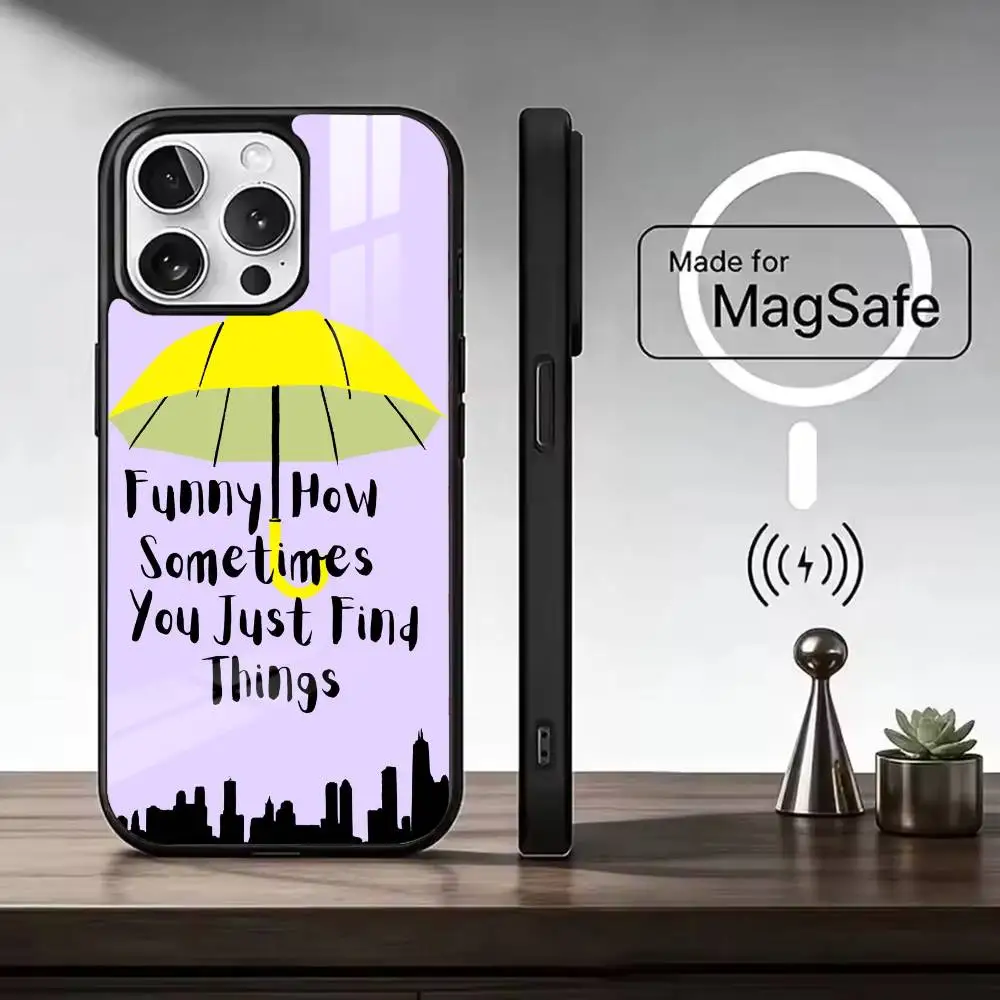 H-How I Met Your Mother Himym Phone Case For iPhone17,16,15,14,13,12,11 Plus,Pro Magnetic For Magsafe Wireless Charging