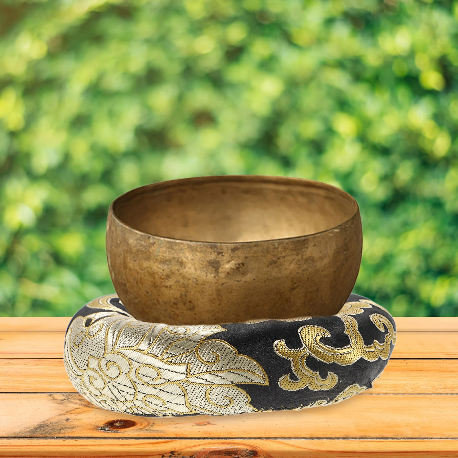 

Round Singing Cushion Pad Decorative Sound Cushion For Home Office Temple Tibetan Singing Accessory Cotton Sound Bowl