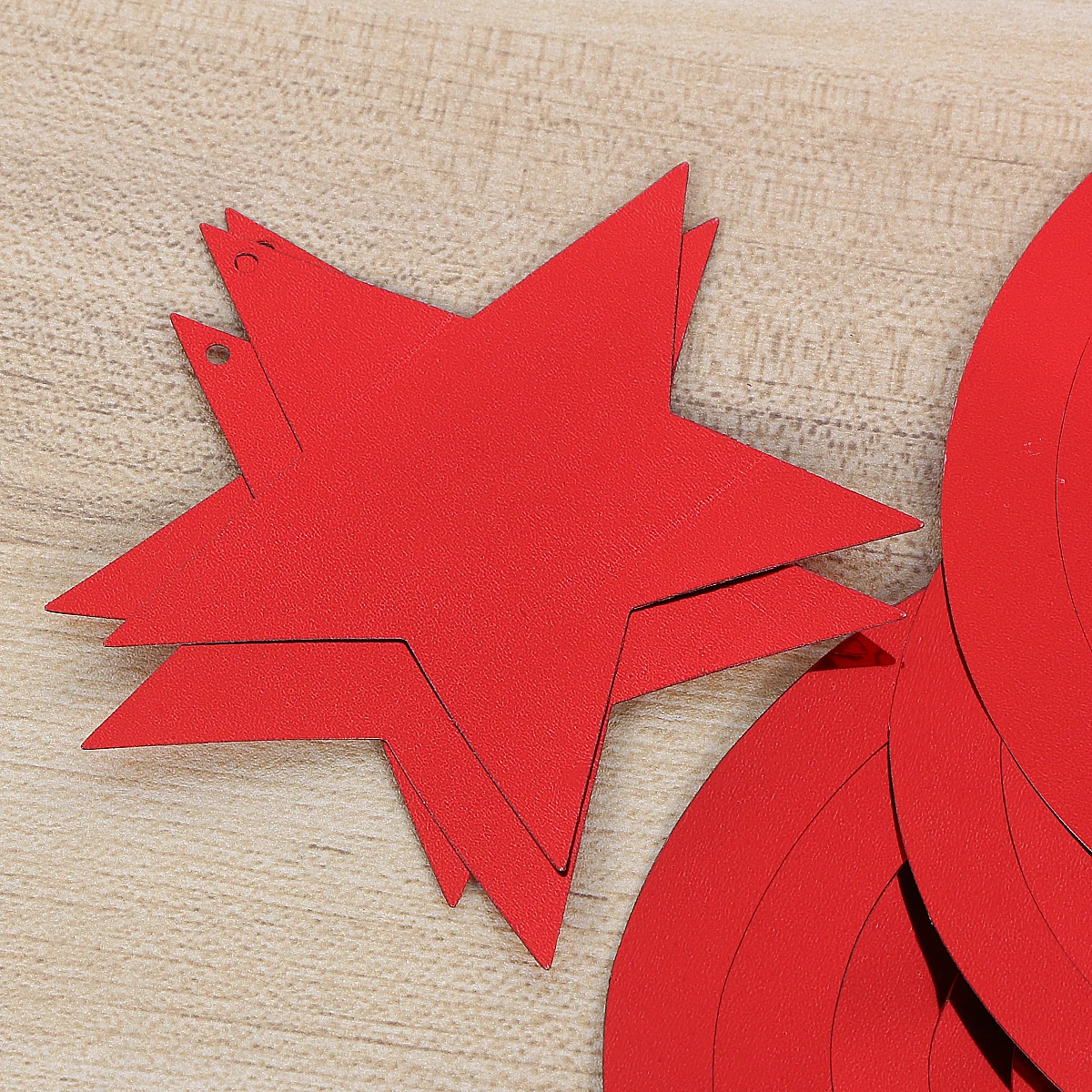 

6 Pcs Plastic Swirl Hanger Party Swirls Star Hanging Pentagram Pantegram Shaped Spiral Ornaments Decorations Ceiling Streamers