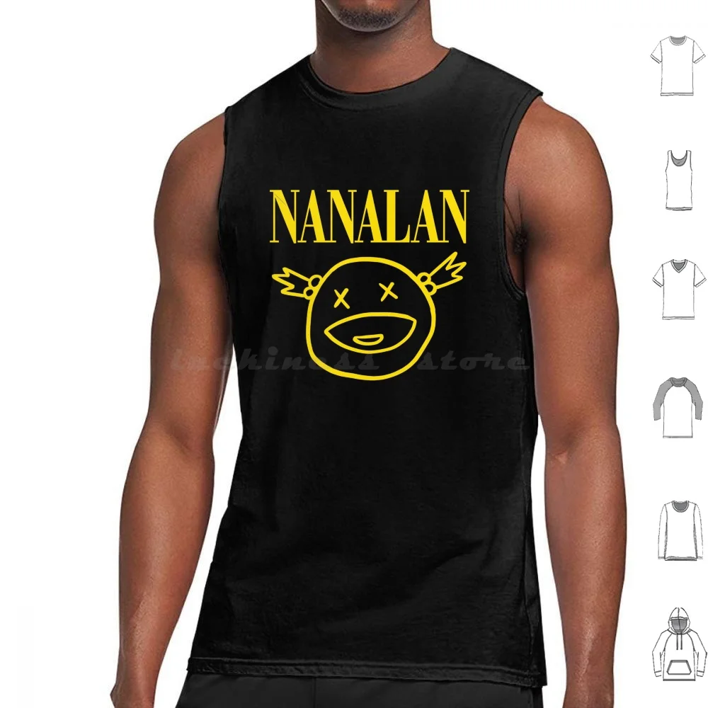 Nanalan Tank Tops Vest Sleeveless Nanalan Nanalan Meme Kids Show Whos That Wonderful Girl Cartoon Nanalan Art Funny Parody