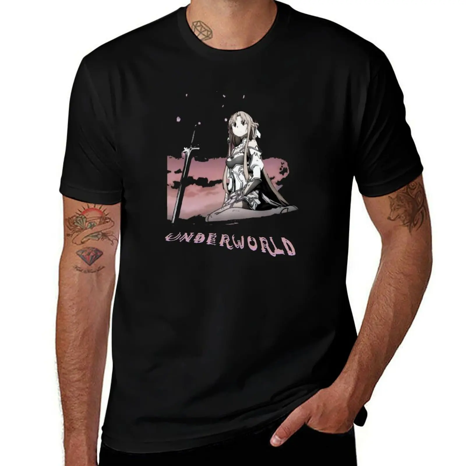 

Sword Art Online ''UNDERWORLD'' V1 T-Shirt t shirt custom print anime tshirt T-Shirt