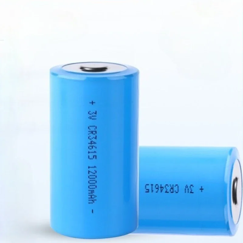 12000mAh Lithium Manganese Battery Disposable 3V Battery CR34615 Smart Home WiFi Bluetooth Lock Column Lithium Battery