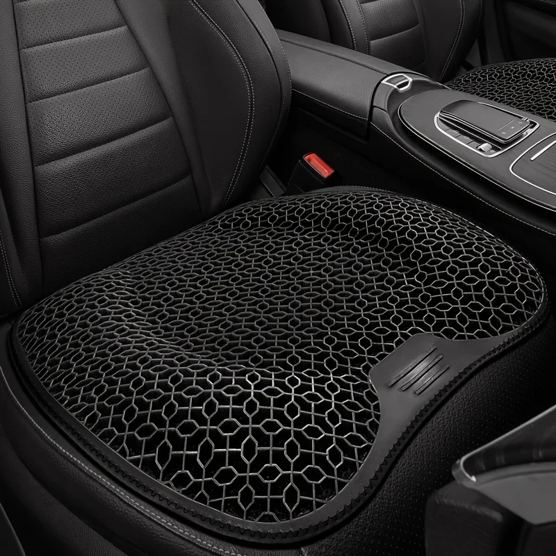 1PC Honeycomb Gel Seat Cushion Breathable Ergonomic Chair Pad for Car Office Home, Washable Lightweight Support image 3