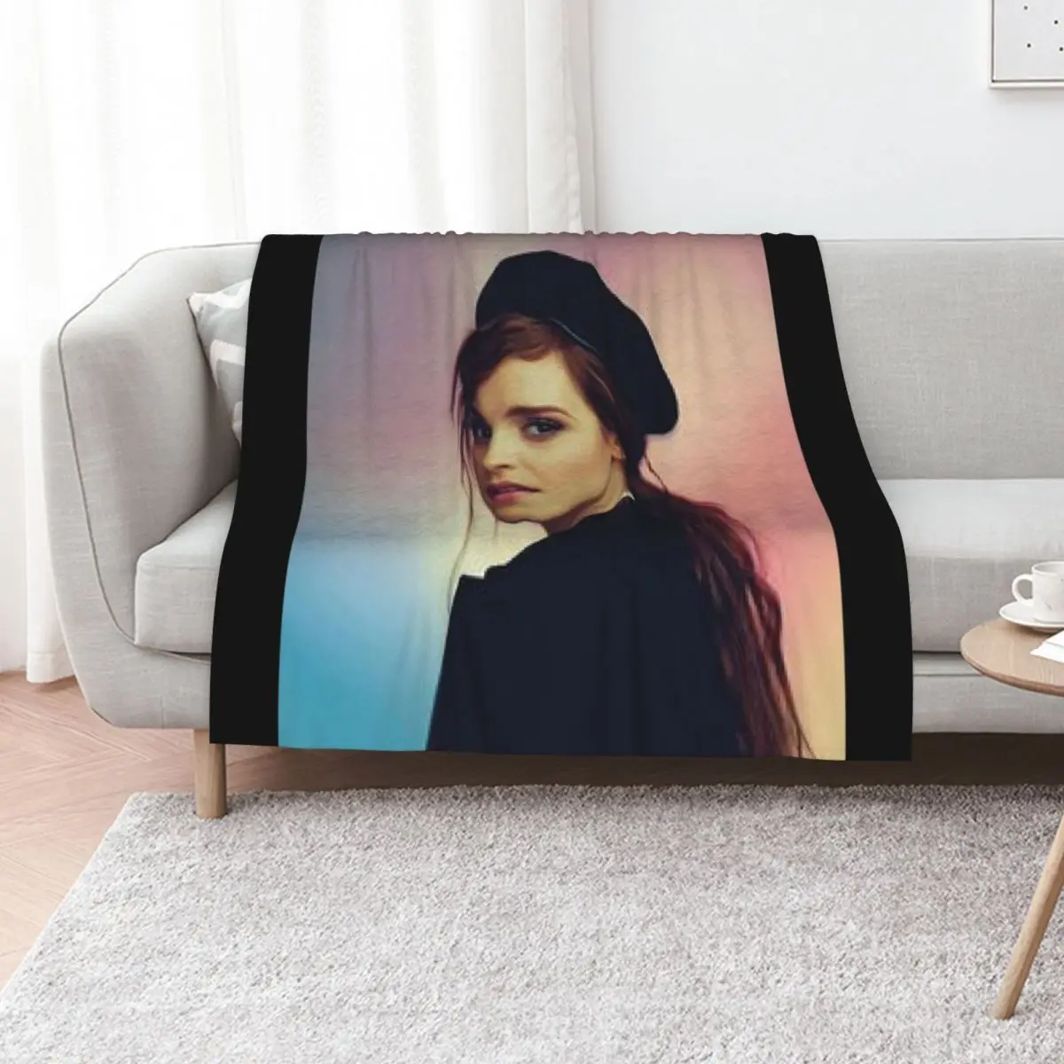 

Emma Watson Throw Blanket Decorative Sofas Sofa Throw Stuffeds Blankets For Baby Blankets