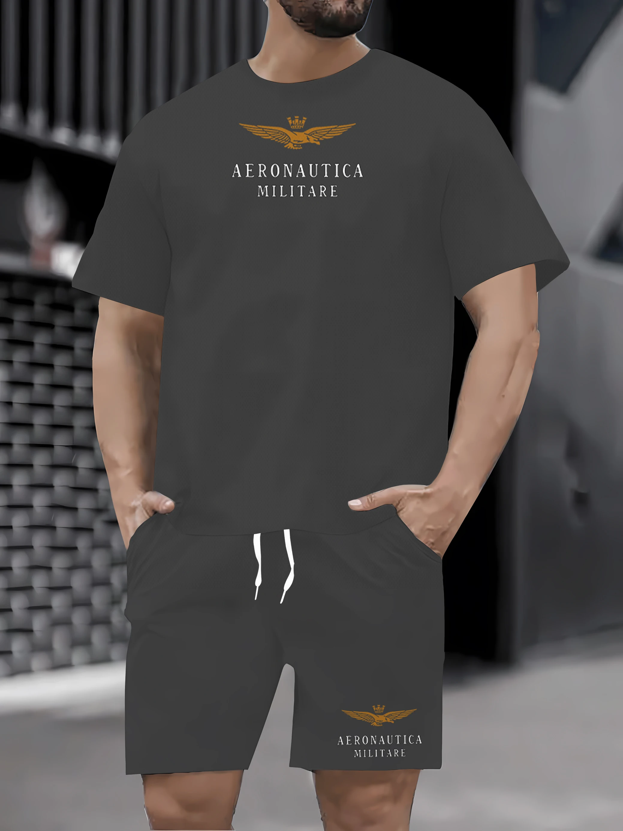2025 الربيع/الفيرا نوفو conjunto دي السراويل عادية دي كور سوليدا masculina ، conjunto دي دواسيس دي برايا ليف ، كافي الاسمية