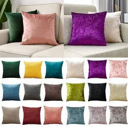 pillow, Velvet covered with 60x60 cm super soft pillow, used for sofa throwing, shining decoration, living room pillow