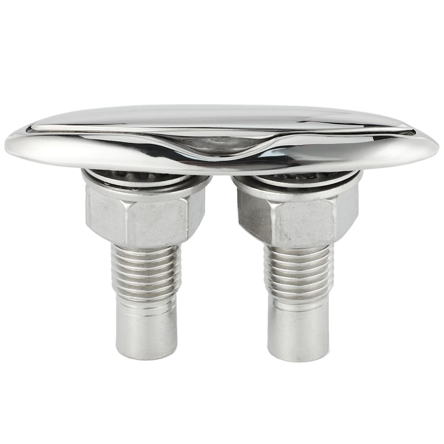 HEIßER Boot Schiff Festmacher Ordentlich Klampe Edelstahl Doppel-Deck Push-Pull Kabel Bolzen Marine Hardware Poller zubehör
