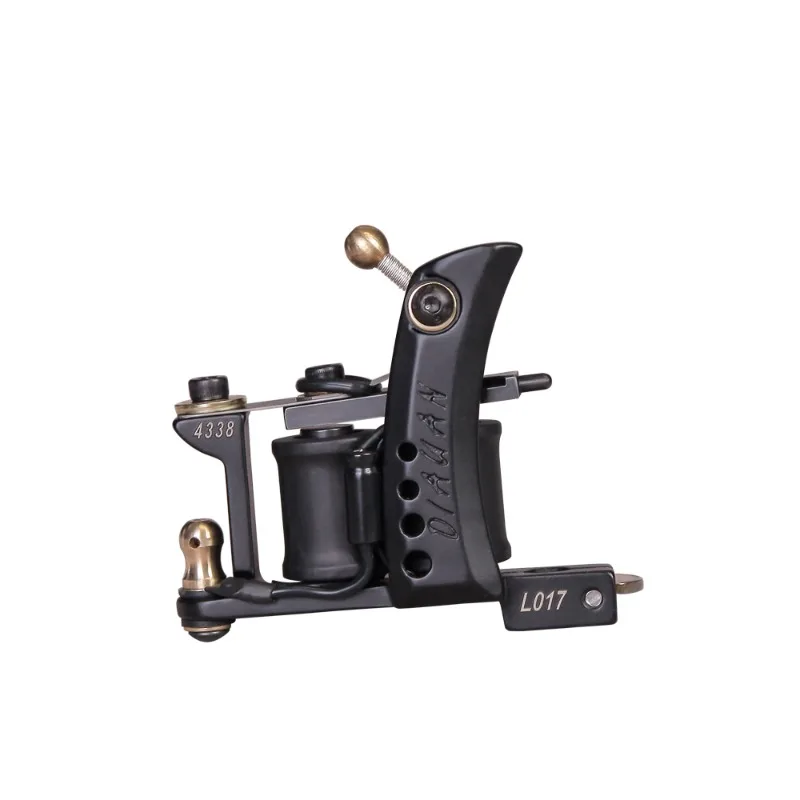 Tattoo Machine Carving and Installation Professional Traditional Coil Electromagnetic Machine Fragment Cutting