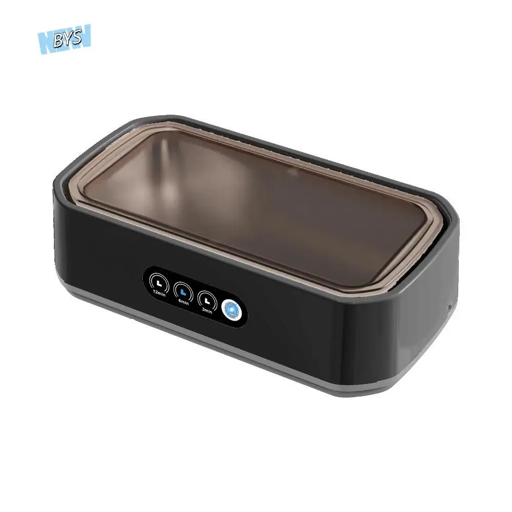

650ML Ultrasonic Eyeglass Cleaning Machine 3 Gear High Frequency Vibration Ultrasonic Jewelry Cleaner Low Noise Professional