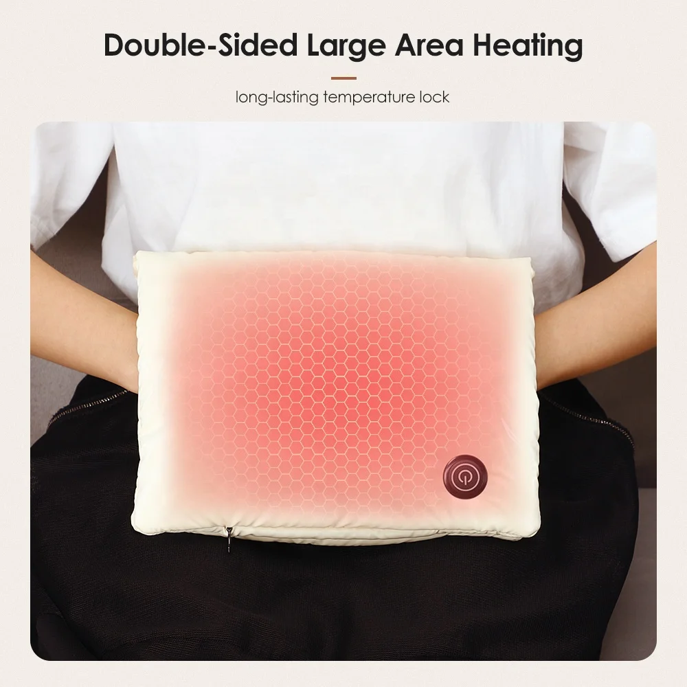 Graphene smart heating hands warmer 3 - grade temperature control digital display hands warmer pad