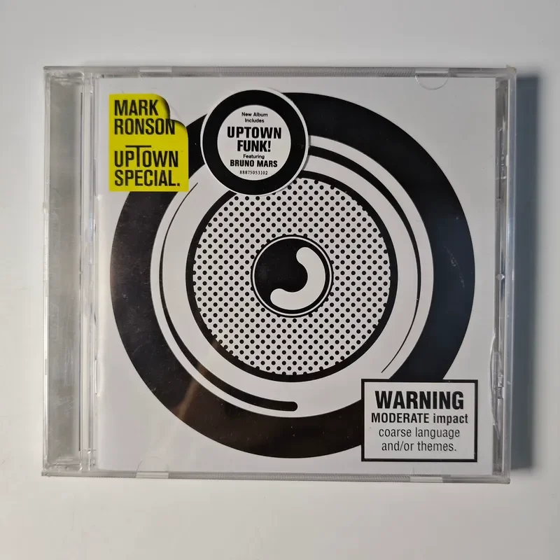 

Unopened Australian Version CD Box Set for Mark Ronson Mars Brother Mark Ronson Uptown Special
