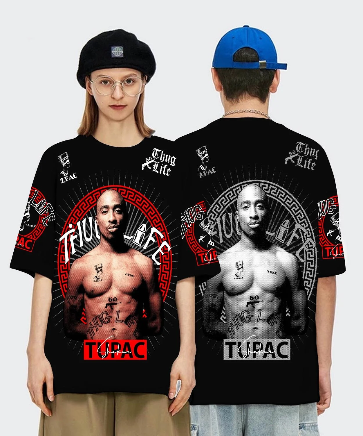 25 última moda Vintage música Hip Hop cantante colección mercancía estilo americano calle camiseta 3D verano adultos parejas Tops