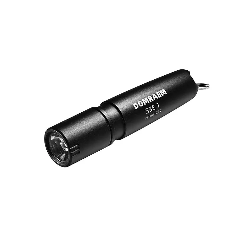 DOMRAEM-Mini lampe de poche EDC S3ESUltraBright, 90 lumens, étanche IPX8, lentille PMMA TIR, Compact Uto, lampe porte-clés