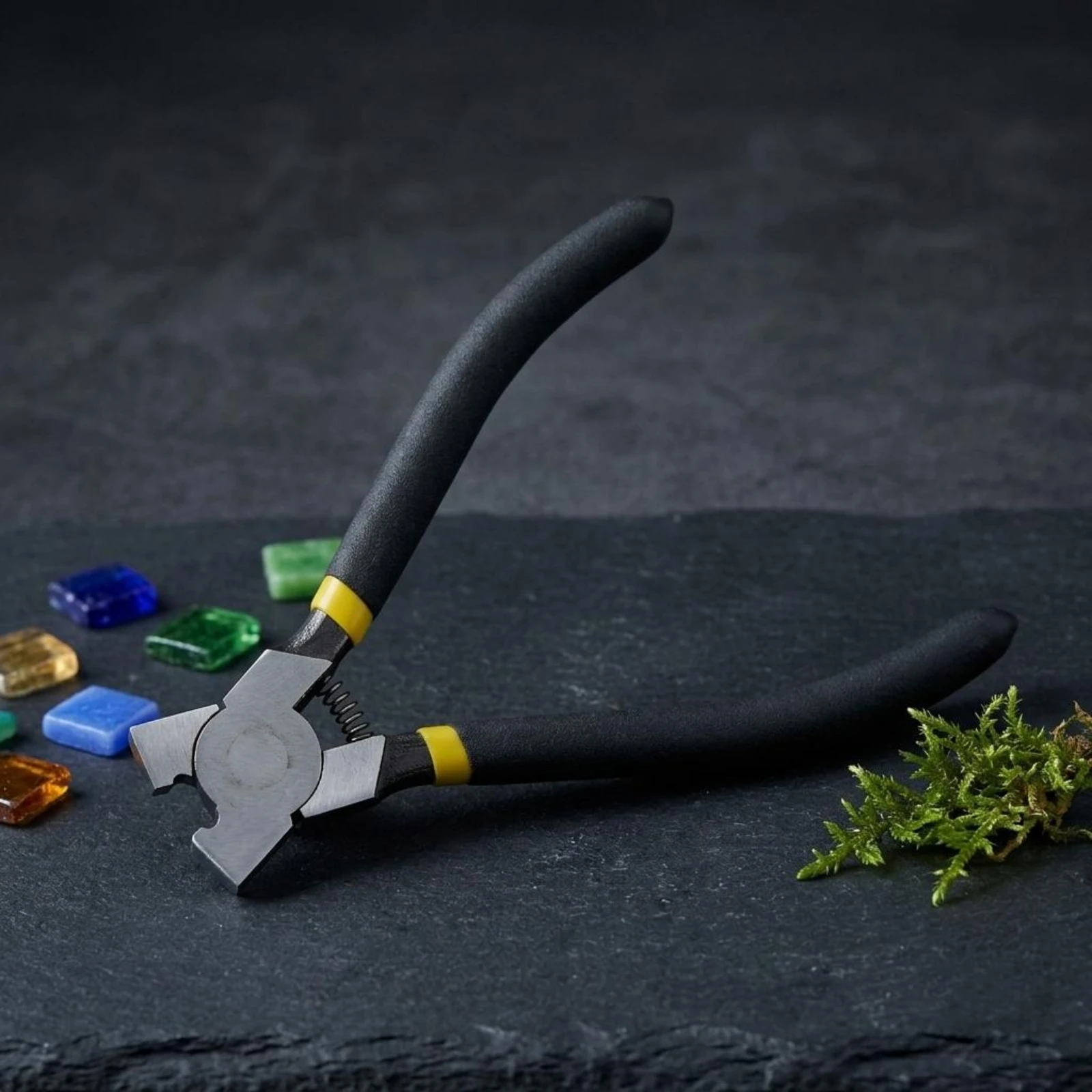 Wire Clamp Pliers Coiled-Action-Loaded Mesh Clamp Pliers Manual Ergonomic Design