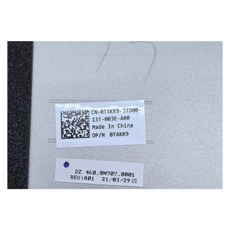 PP+  For DELL Insprion 14 Pro 5418 Laptop LCD Back Top Cover Silver CN-0T4KK9