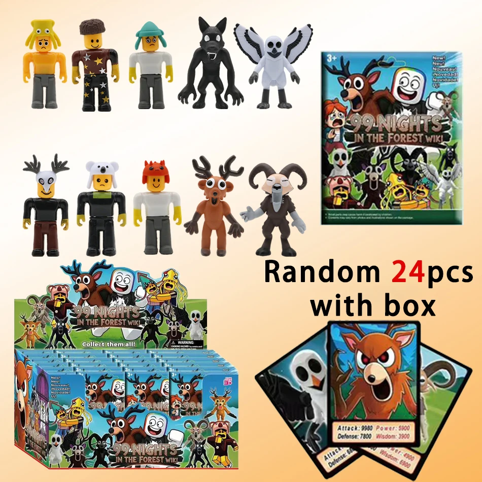 

HOT！99 Nights In The Forest Figures Owl 99 Nights In The Forest Deer Owl Figurine 99 Nights In The Forest Figurine Toy