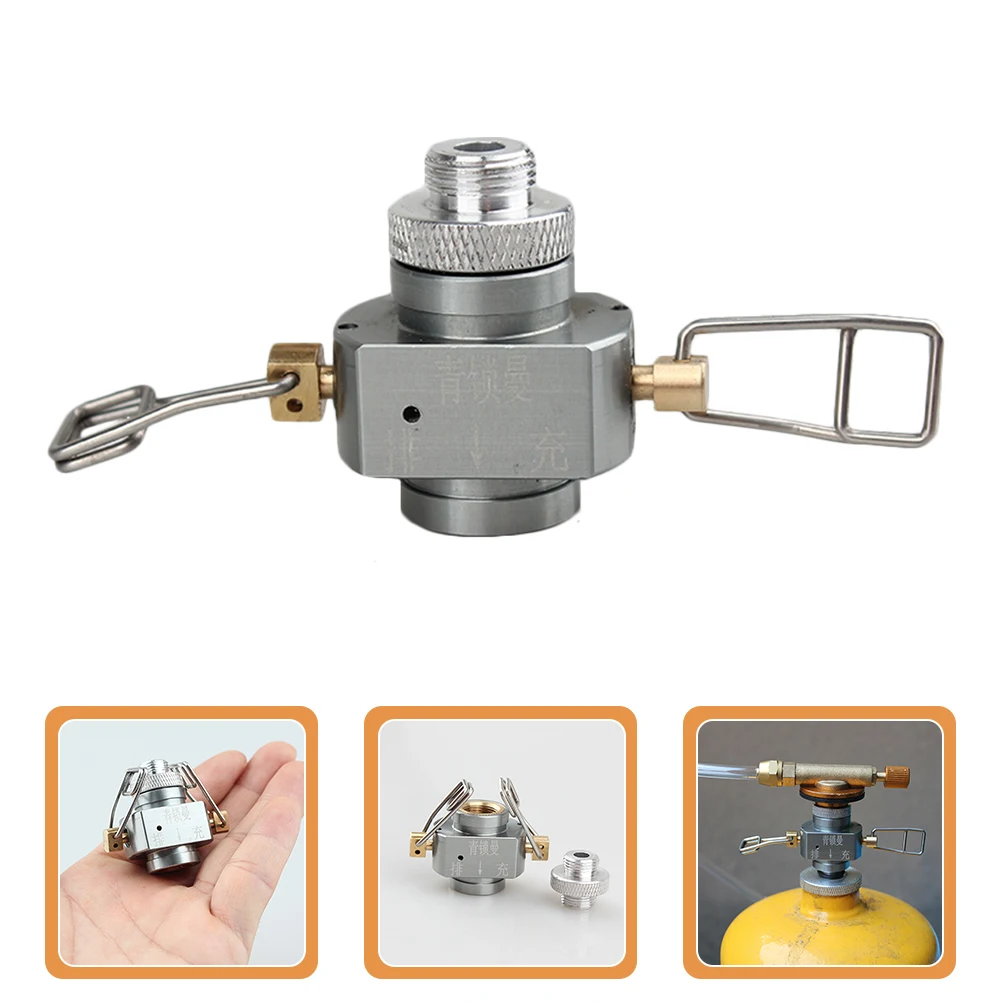 

Propane Tank Valve Adapter Premium Quality Gas Cylinder Converter Outdoor Camping Stove Supply Propane Tank Adapter