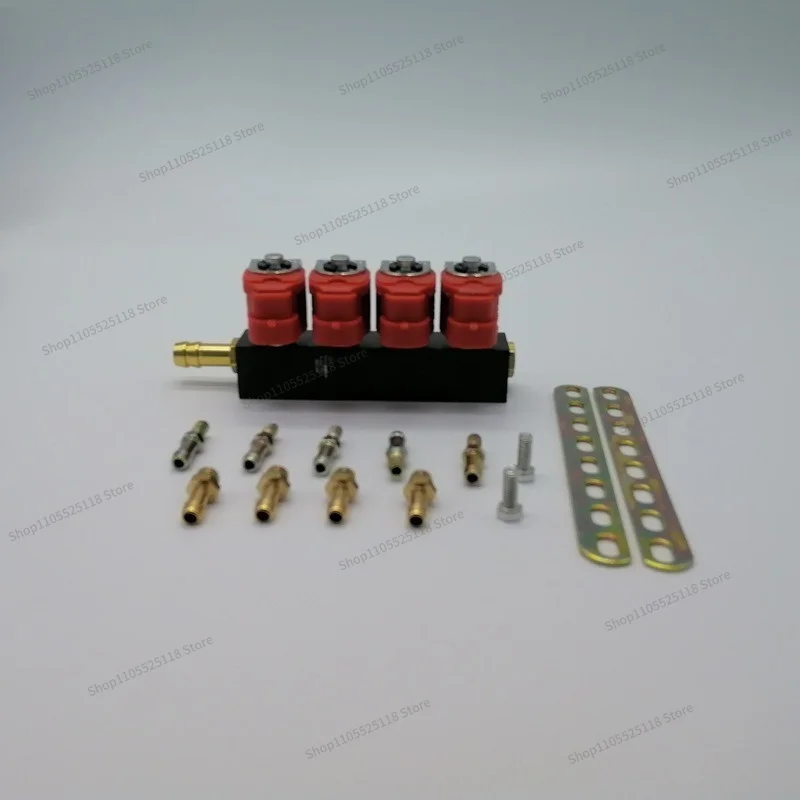 For Standard Auto Parts for Gas Modified Red Painted Tracks